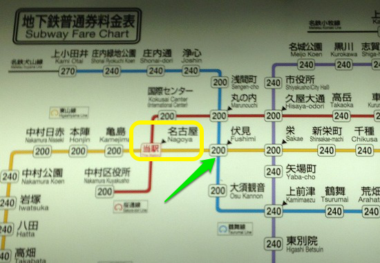141004(9)地下鉄名古屋駅きっぷ