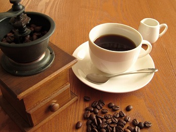 コーヒーとミル350262